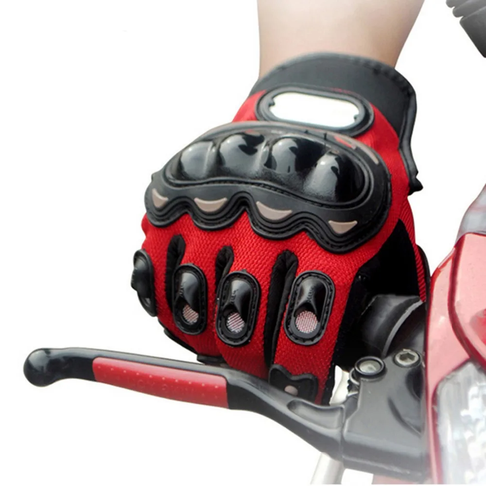 

New Sports Moto Motorcycle Riding Auto Engine Protection Guantes Full Finger Protective Luvas Racing Cycling Gloves leather