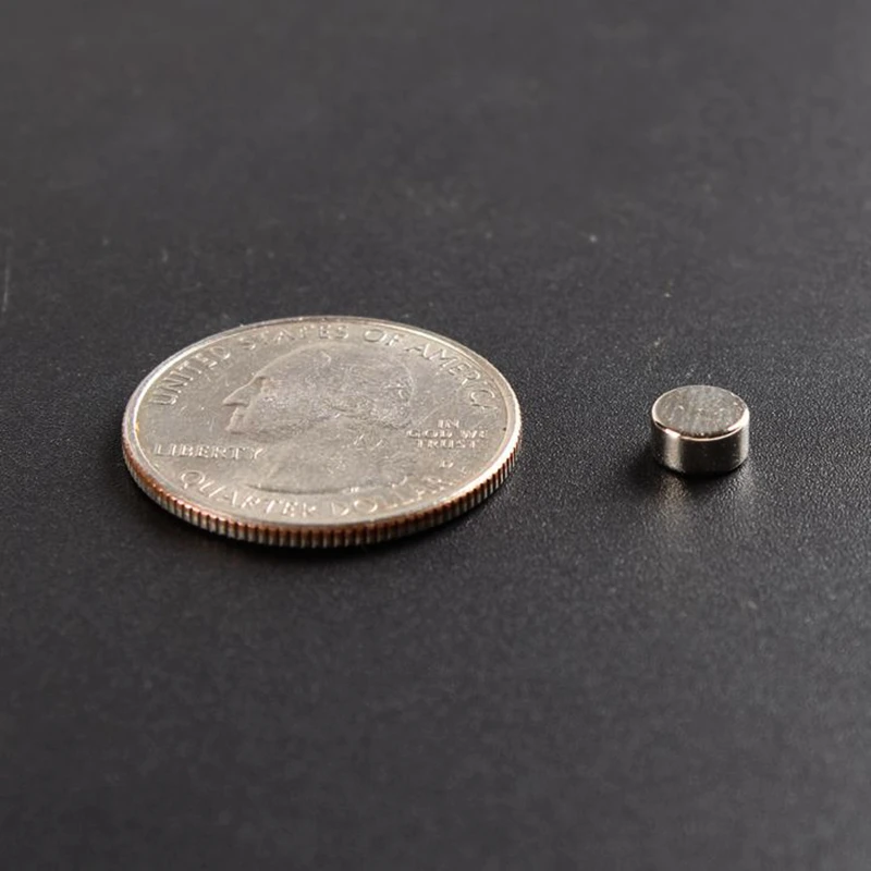 NdFeB сильный Круглый магнит постоянный неодиний магнитный лист диск холодильника