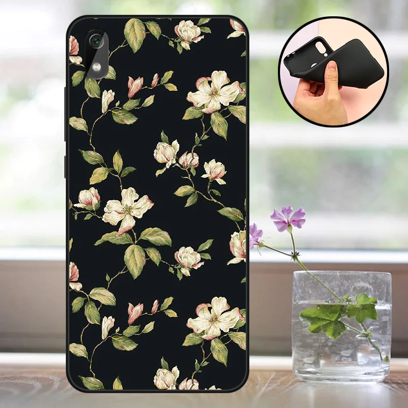 Черный корпус huawei Y5 силиконовый чехол huawei Y5 AMN-LX9 AMN-LX2 AMN-LX1 на заднюю панель для телефона huawei Y 5 Y5 чехол бампер - Цвет: WMH