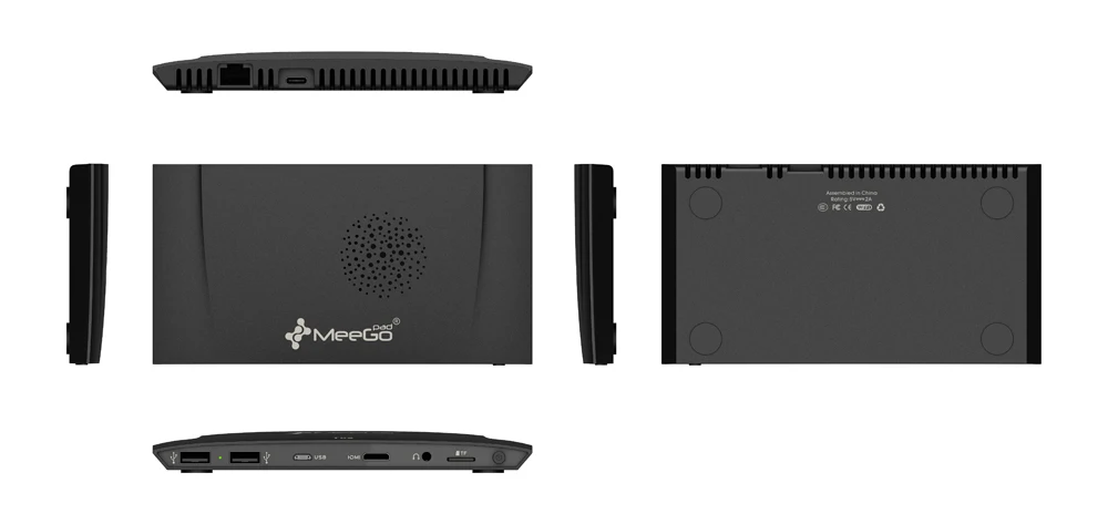 Мини ПК MeeGOPad T09 4 ГБ/32 ГБ Type-C Коробка Windows 10 Intel x5-Z8300 двухдиапазонный Wifi 2 4g/5g 1000