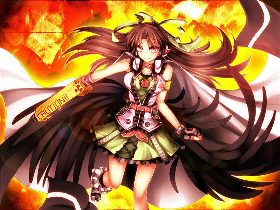 Пользовательские Touhou Project #5 Аниме Плакат Размером 50x75 см Декора Дома Стикера
