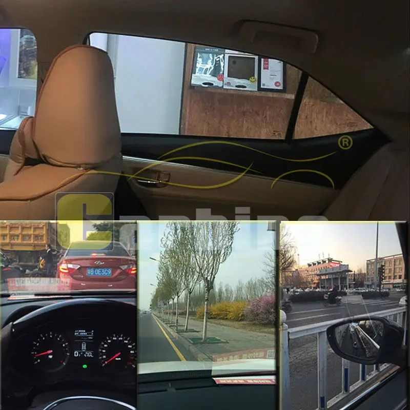 70% VLT Автомобильная Тонировочная пленка на солнечной батарее! Светодиодный