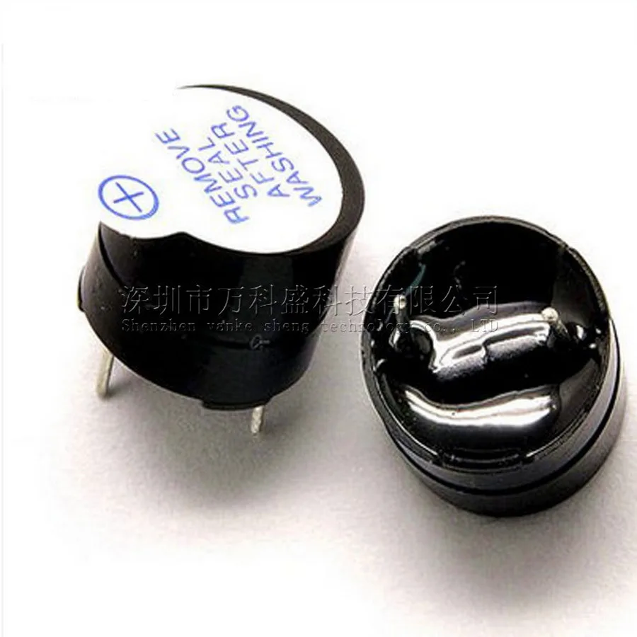 

2000 шт 5 в активный зуммер Магнитный длинный непрерывный сигнал бипера сигнал тревоги звонка 12 мм мини пьезоэлектрические зуммеры подходят д...