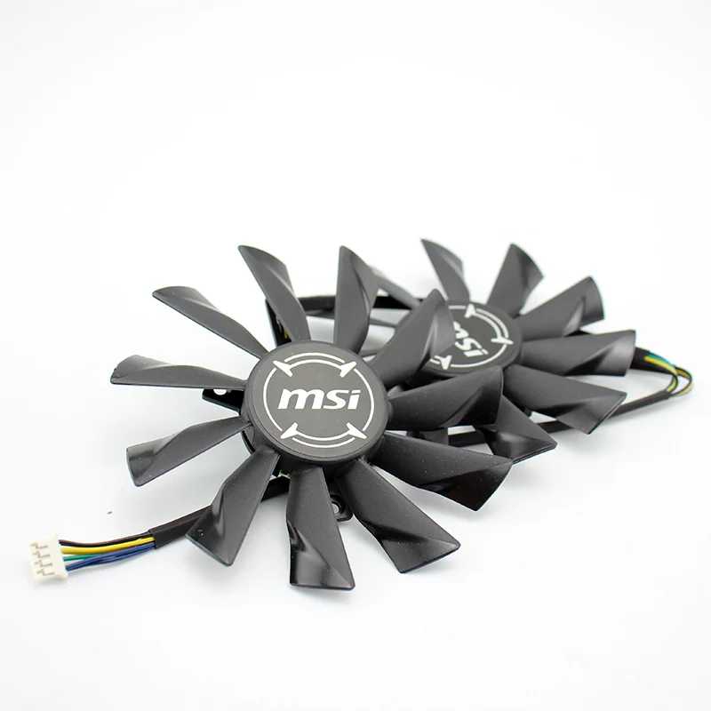 Новинка оригинальный охлаждающий вентилятор PLD10010B12HH для видеокарт MSI постоянный