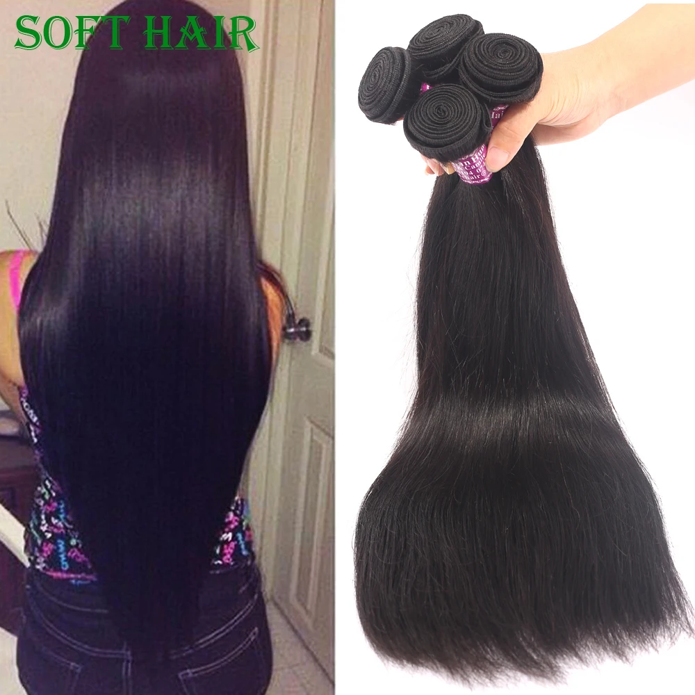 Солнечный Май Волосы Продукты Natural Color Прямо Человеческих Волос Плетение