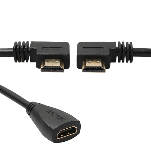 90 градусов угол влево/вправо к HDMI папа Женский Кабель Адаптера| |
