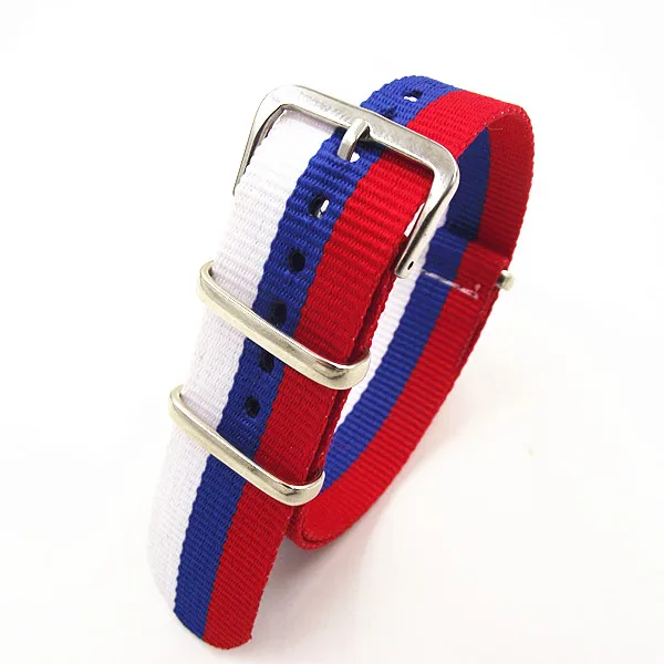 Высококачественный нейлоновый ремешок для часов 1 шт. 20 мм водонепроницаемые