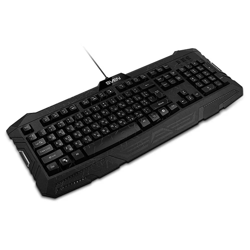 Игровой набор клавиатура+мышь SVEN GS 9400 (114кл.+12Fn зелён/красн/син.