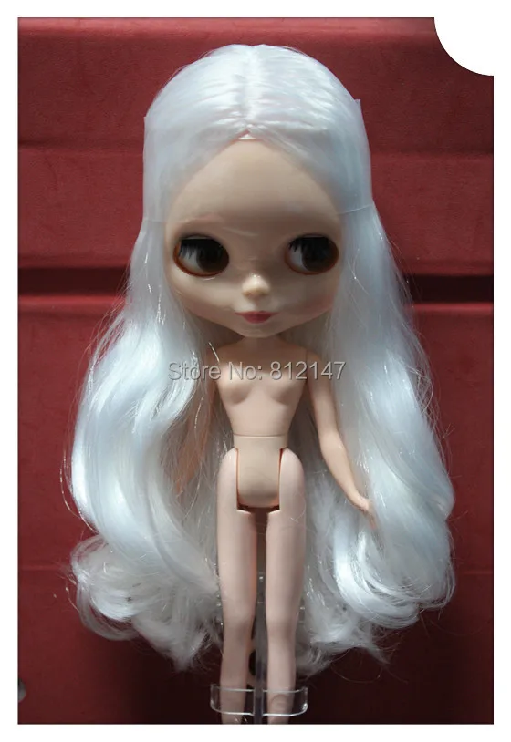 Обнаженные куклы Блит белые волосы подходит для девочки 144025 | Игрушки и хобби