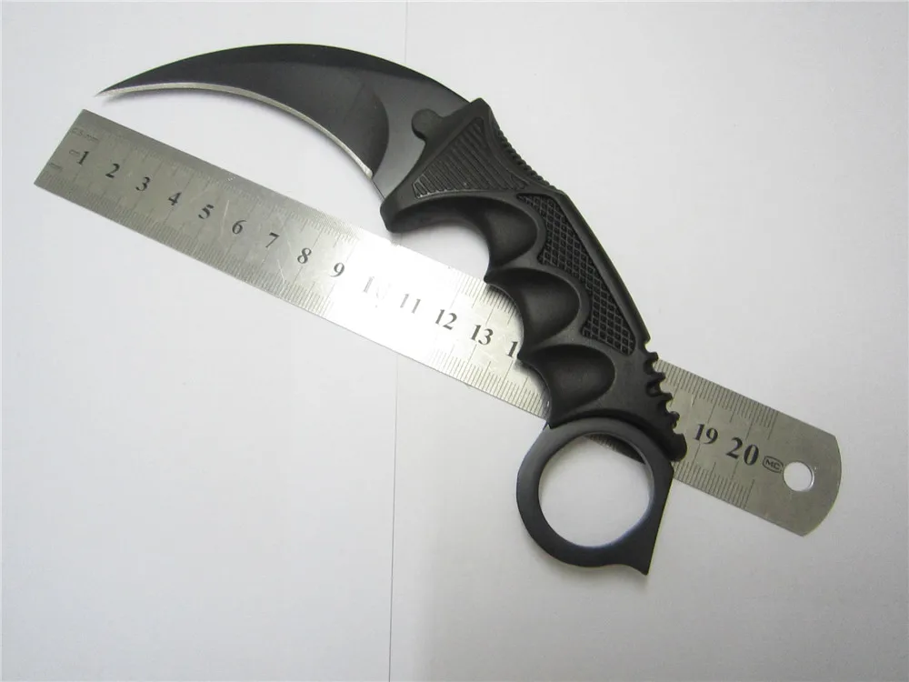 CS GO counter strike hawkbill Тактический Коготь karambit нож для шеи настоящая Боевая борьба