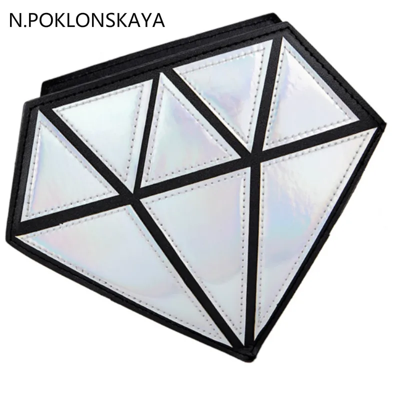 Женская сумка с голограммой лазерная голографическая через плечо женская