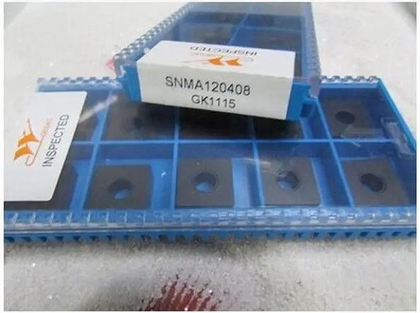 

Free Shipping carbide inserts SNMA120404/08 GK1115 Suitable for MSSNR Series Turning Facing External Lathe Tool