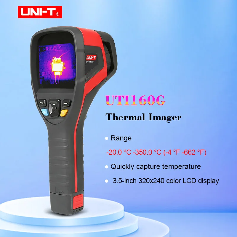 UNI T UTi160G Термальность Imager 20C для 350C производственного контроля ручная фокусировка