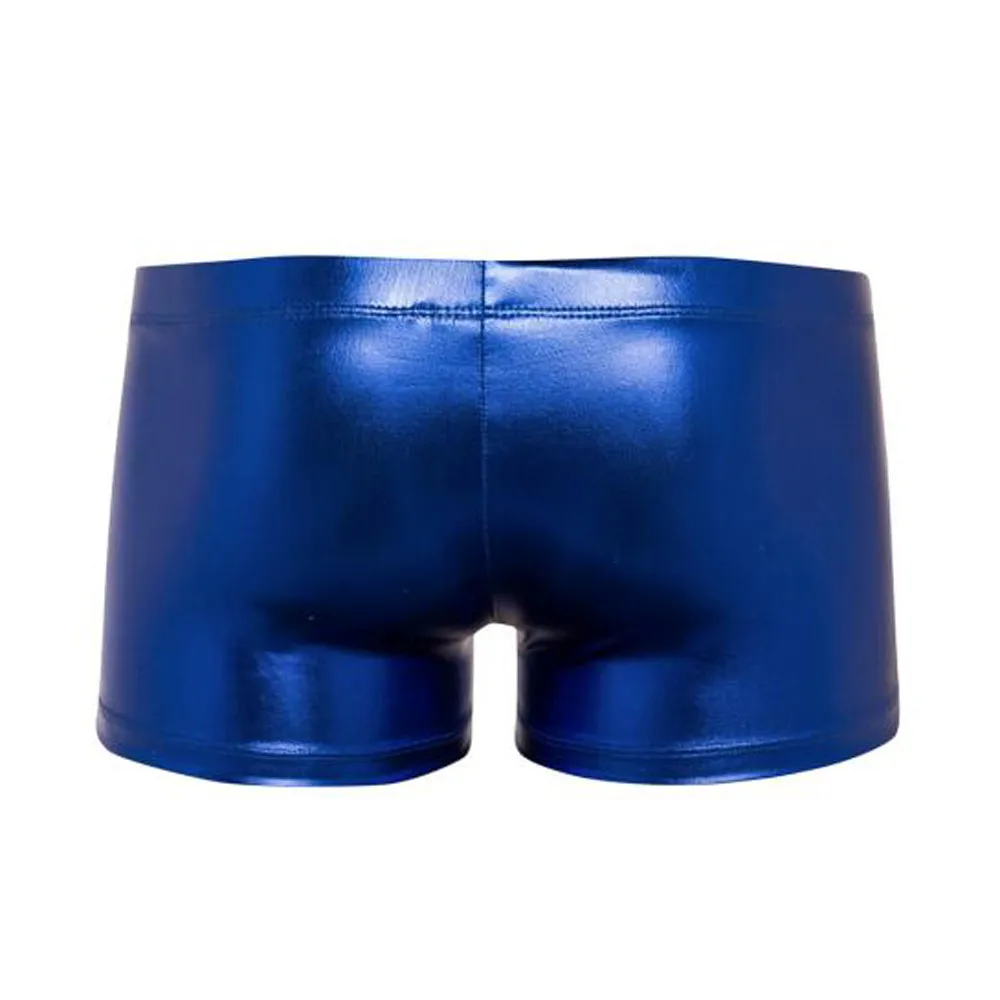 Летний купальный костюм мужские плавки сексуальные искусственная кожа бикини