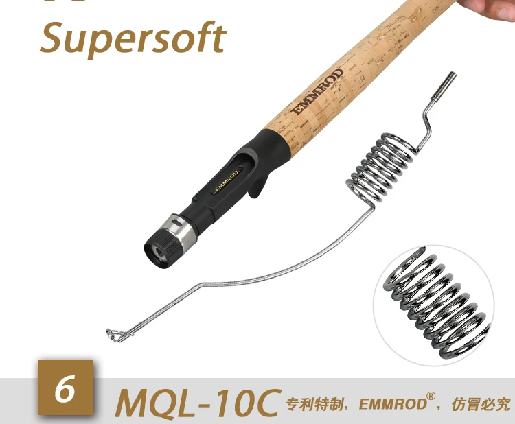 Новинка Emmrod, удочка для ловли, удлиненная удочка для ловли на приманку, удочка для ловли со льдом, лодка/удочка для плота, портативная удочка для ловли