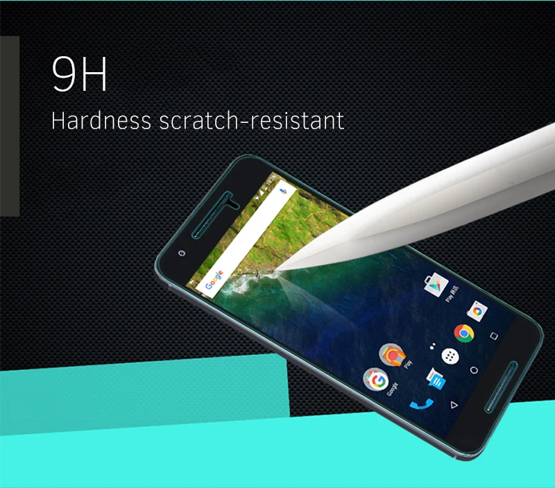 Pureglas 2.5D 9 H прозрачные Экран протектор Закаленное Стекло для Huawei Nexus 6 P Grand Prime |
