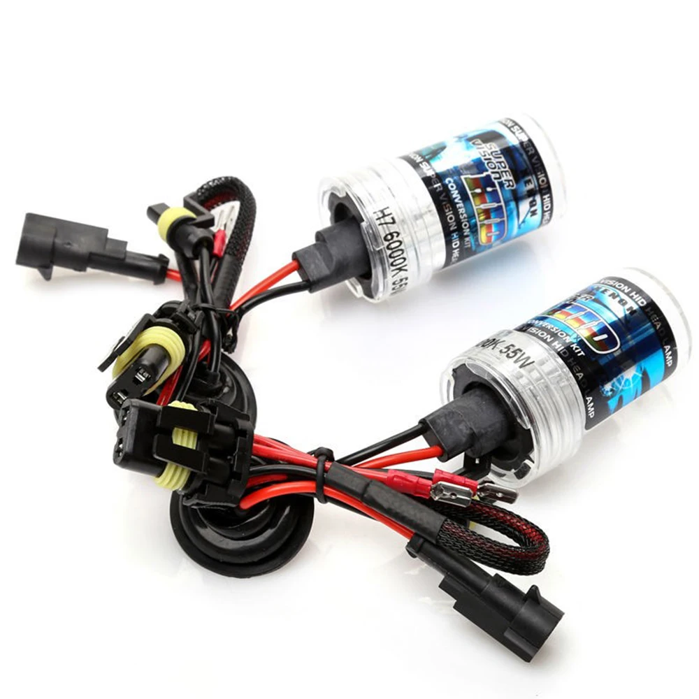 AC 55 Вт Xenon H7 HID комплект H1 H3 H4 H11 9005 9006 881 D2S ксеноновых ламп Цифровой Электронный