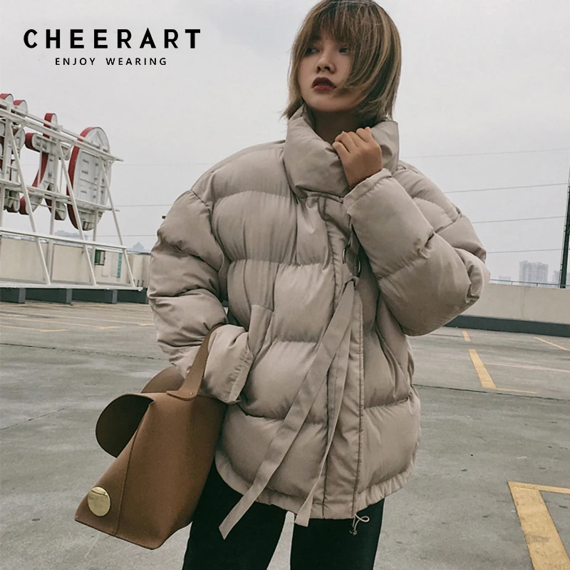 Распродажа! Финальная распродажа! Женское Стеганое пальто на молнии Cheerart зимнее