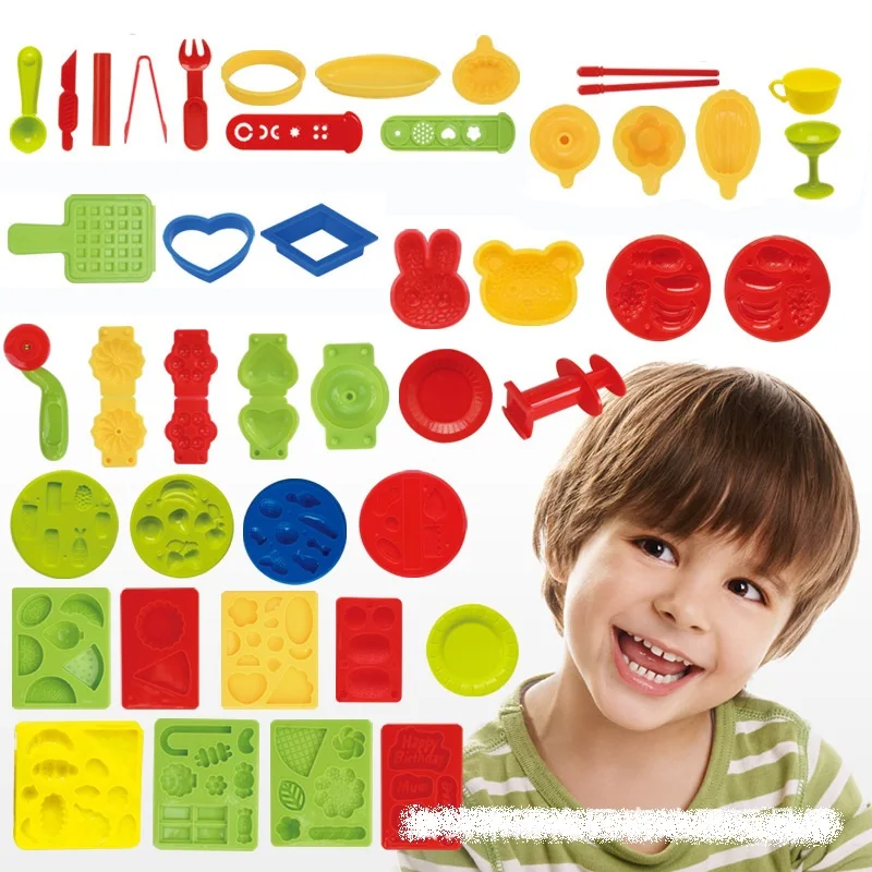 Детская развивающая игрушка сделай сам ручной работы пластилин форма для слайма