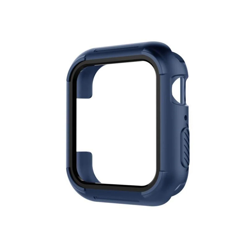 Защитный чехол для Apple watch 4 44 мм 40 iwatch band series сменный силиконовый защитный из ТПУ с