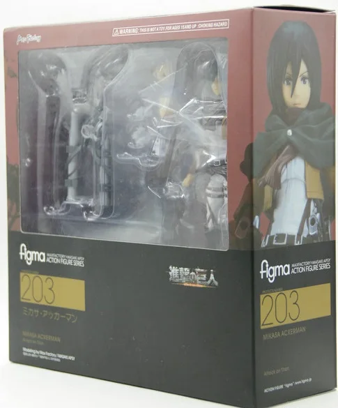 Good Smile обувь для косплея по аниме атака на Титанов: Мисака Аккерман Figma фигурку