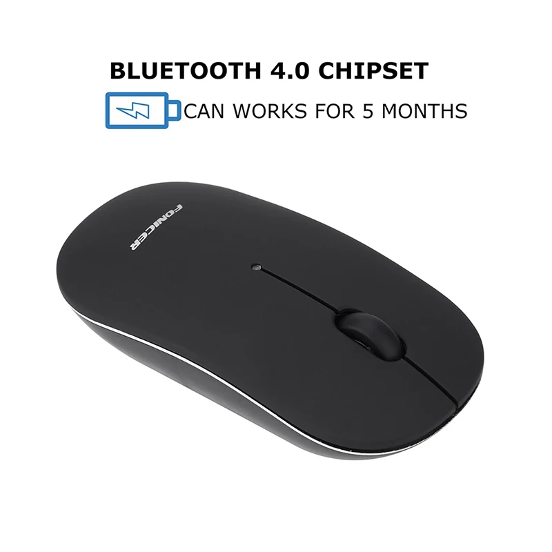 GuHO Bluetooth 4 0 Беспроводной Мышь 2 ГГц Тихая Mute двойной режим мыши 1200 Точек на дюйм
