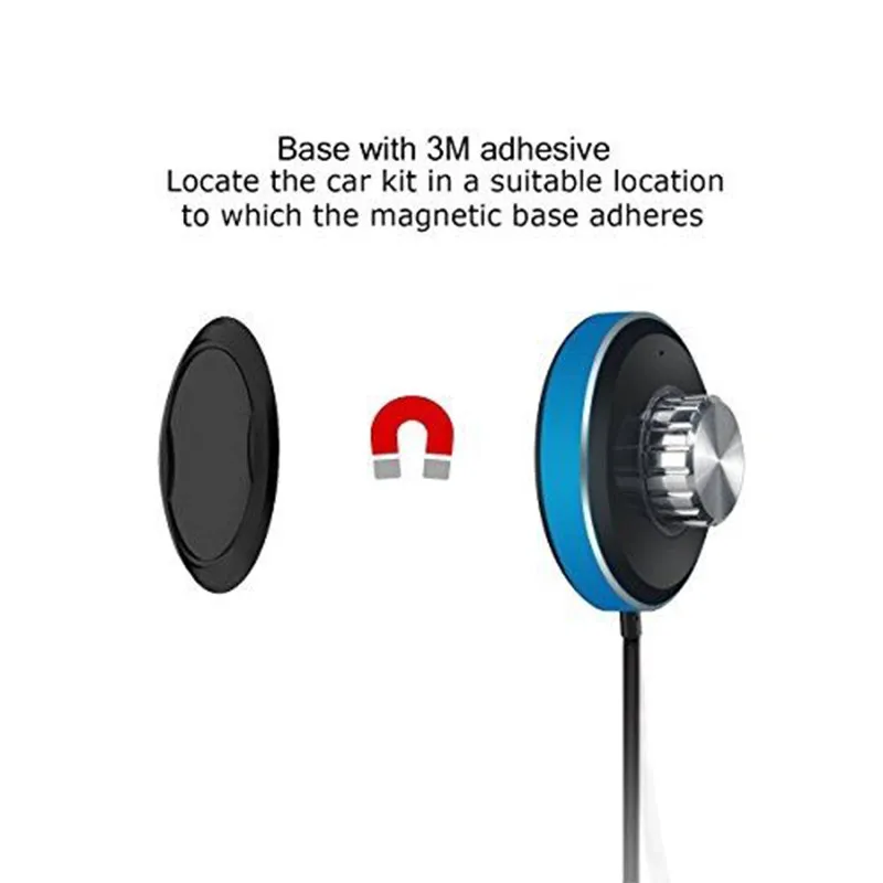 Lonleap Bluetooth гарнитура для авто Handsfree fm передатчик mp3 музыка AUX плеер стерео Aux