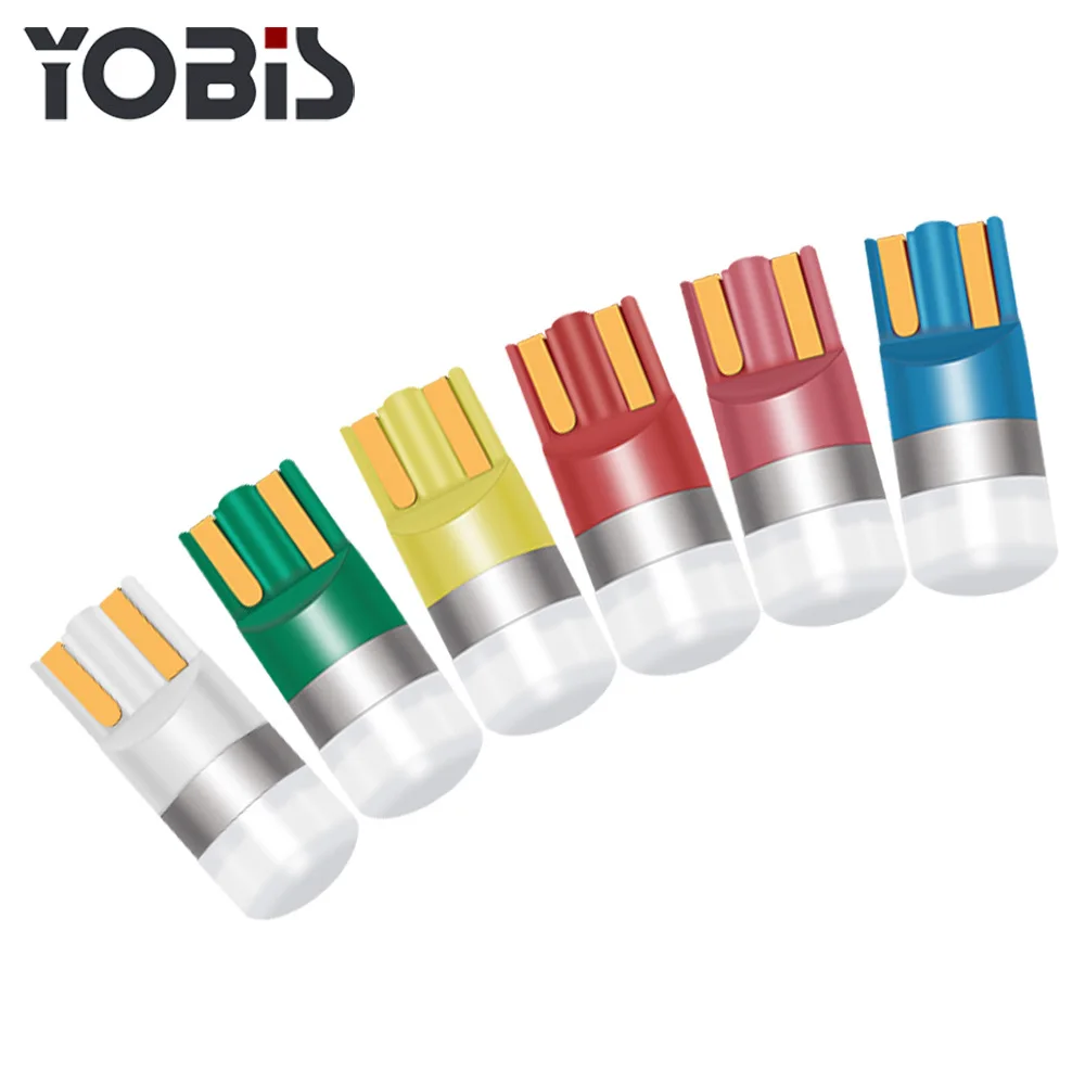 10 шт. 3030 SMD 350LM T10 W5W светодиодный Габаритные фонари для автомобиля чтения