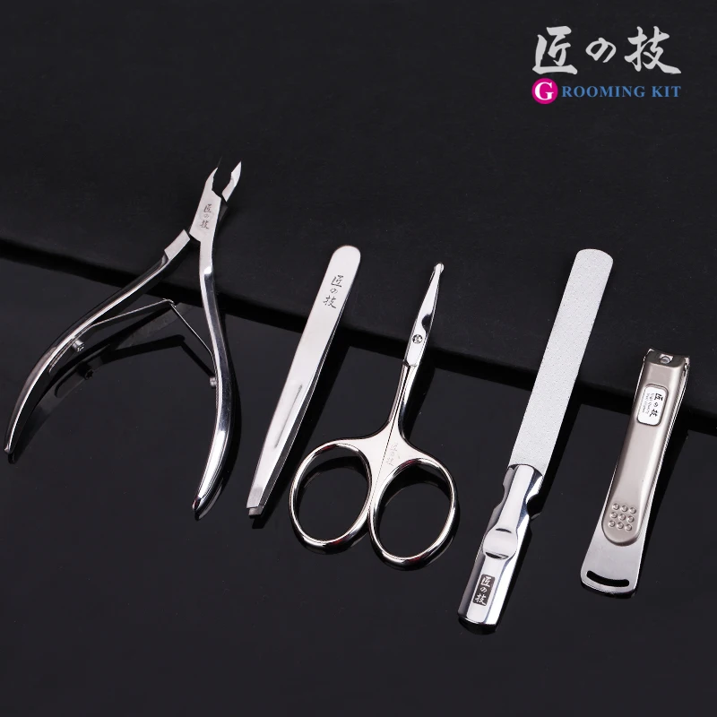 Маникюрный набор для педикюра из нержавеющей стали ножницы стрижки ногтей Уход