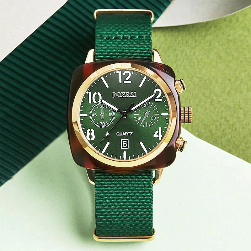 Модные мужские и женские спортивные часы роскошный холщовый ремешок для