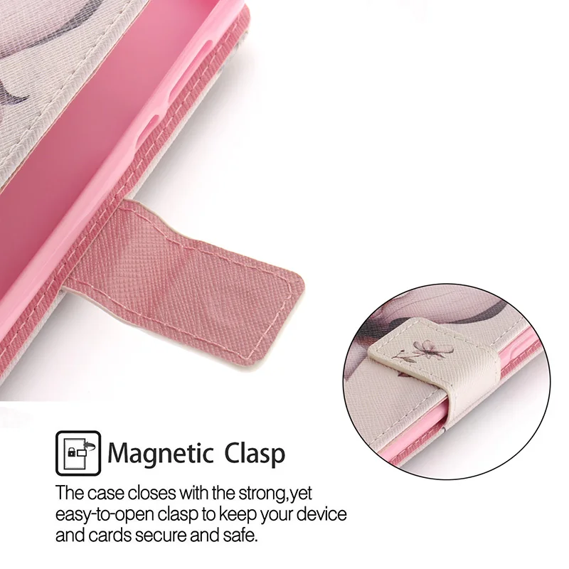 

Luxury Animal PU Leather Filp Wallet cell Phone Bag Case For Nokia 5 Cases Nokia5 5.2 " Mobile Cover sFor Nokia 5 Capa