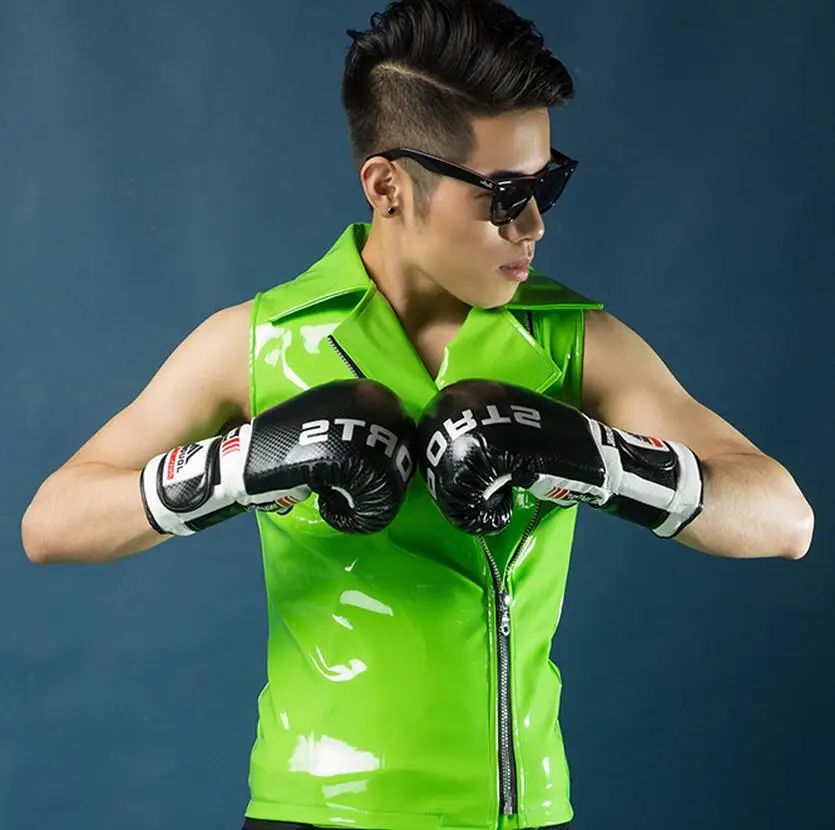 Мужская одежда больших размеров бесплатная доставка певица Dj Ma3 Jia3 куртка с