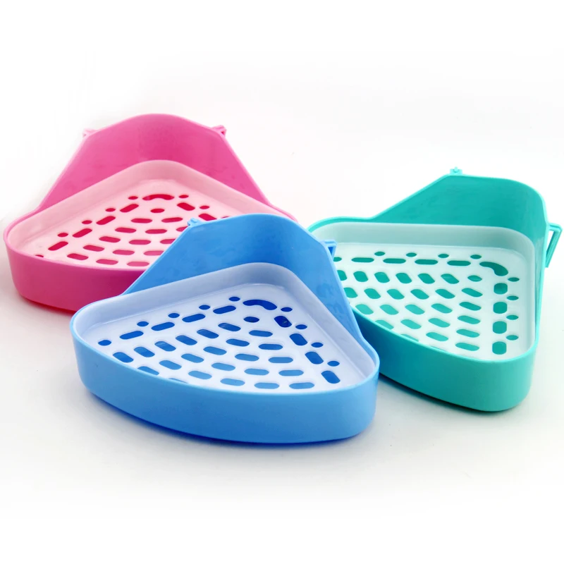 Поддон для туалета хорька зайца Hi пластиковый поддон морской свинки 3 цвета | Дом