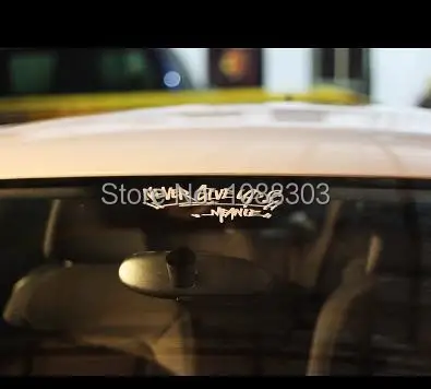 Водонепроницаемая крутая забавная Модифицированная наклейка на лобовое стекло