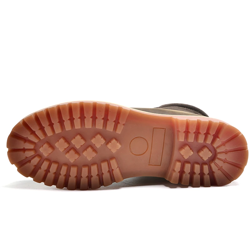 Мужские ботинки из натуральной кожи на сезон весна-осень 2019 рабочие горные