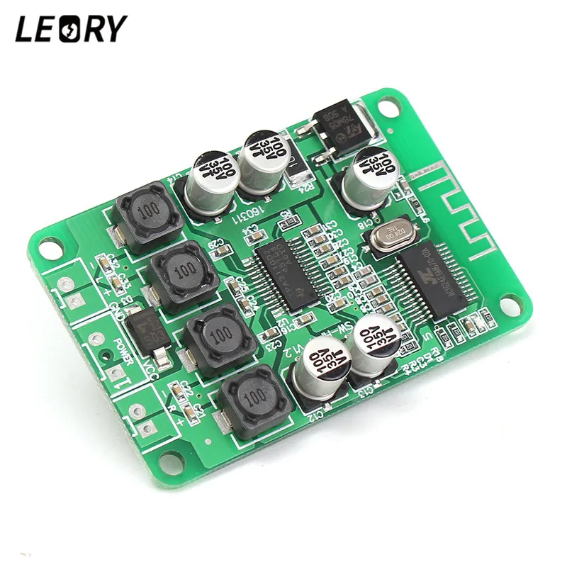 LEORY HF47 TPA3110 2x15 Вт Двухканальный беспроводной bluetooth динамик цифровая плата