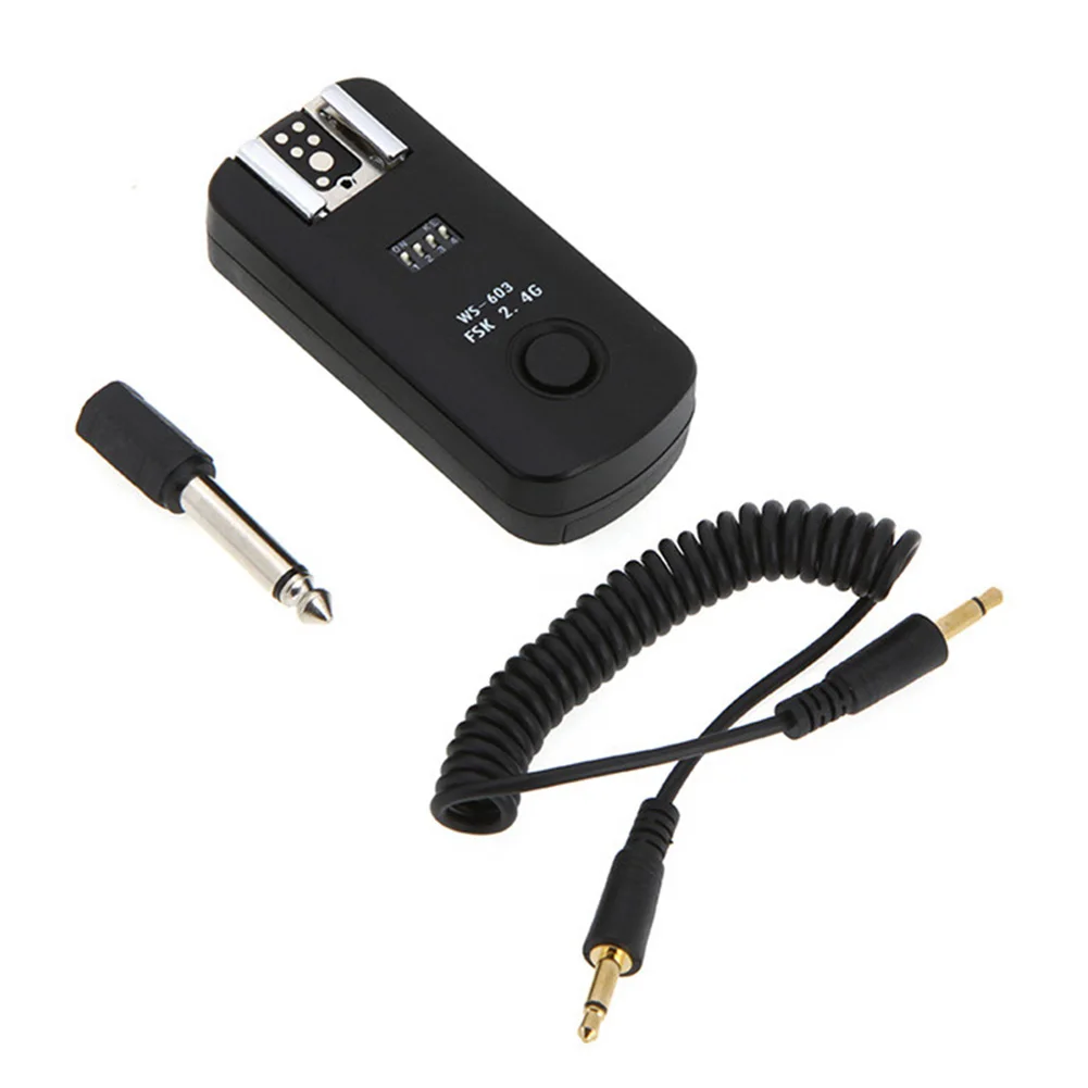 WS-603C 2.4Ghz 16 Channels Wireless Flash Trigger Synchronized Shutter Release Remote Control Transceiver for Canon | Электроника