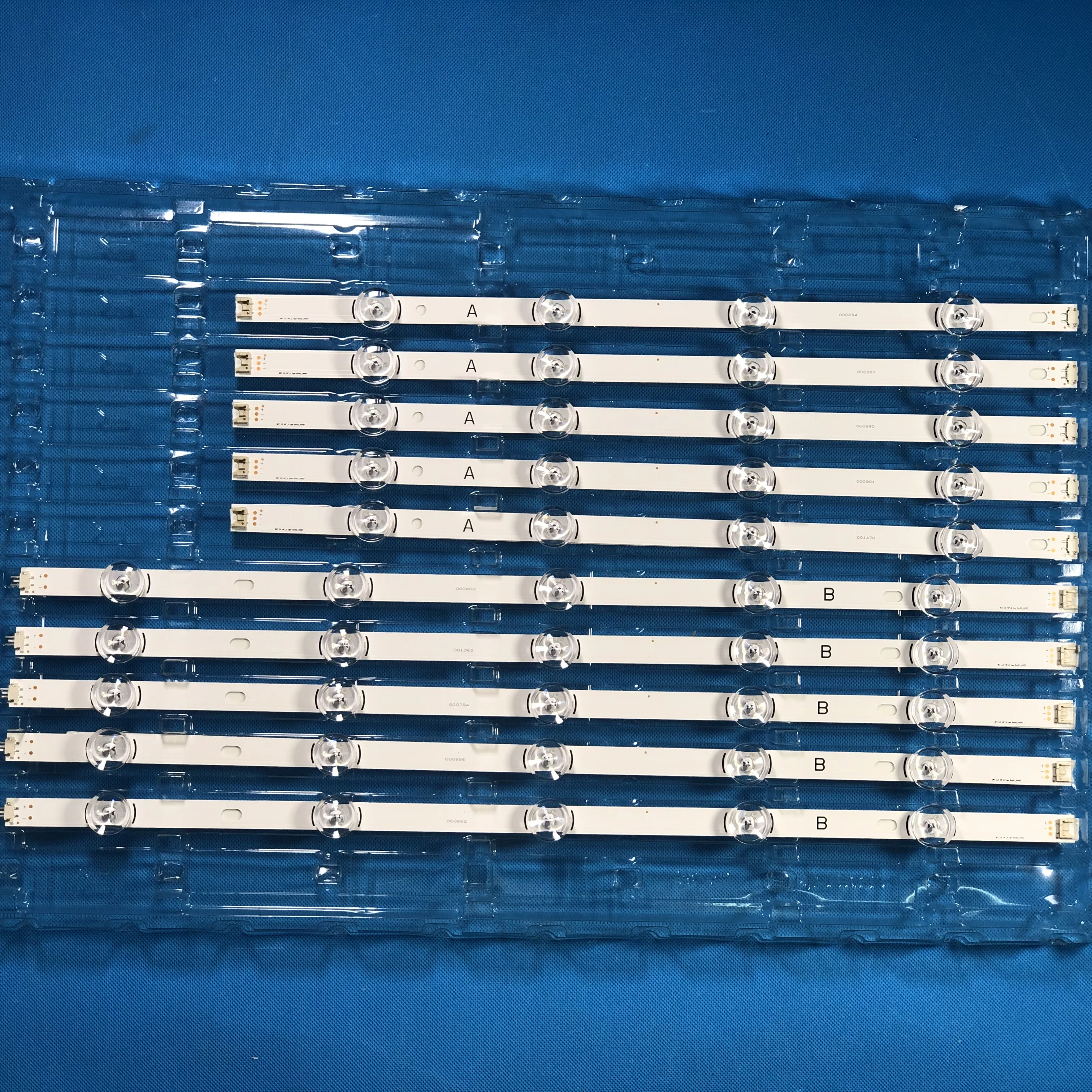 

5set=50 PCS LED backlgith strip for LG 49LB5500 49LB620V 49lb6200 49lf5100 49LB5520 49LB550V 6916L-1788A 1789A 1944A 1945A