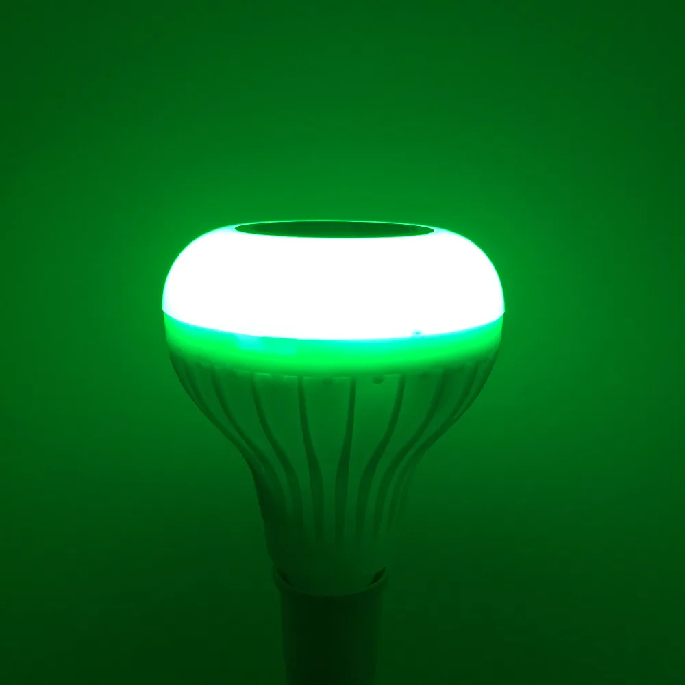 Smart RGB Беспроводной Bluetooth Динамик накаливания E27 затемнения воспроизведение