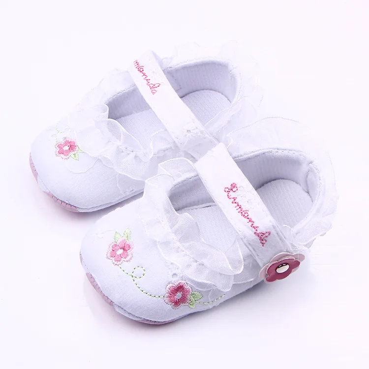 Perennial Hot Sale Super Pretty Princess Baby Shoes Girls Infant Soft Sole First walker 0-1years |