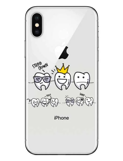 Интересный мультфильм доктор зуб инъекции чехол для iPhone X XS XR MAX 5 6 7 8 Plus S SE покрыт |