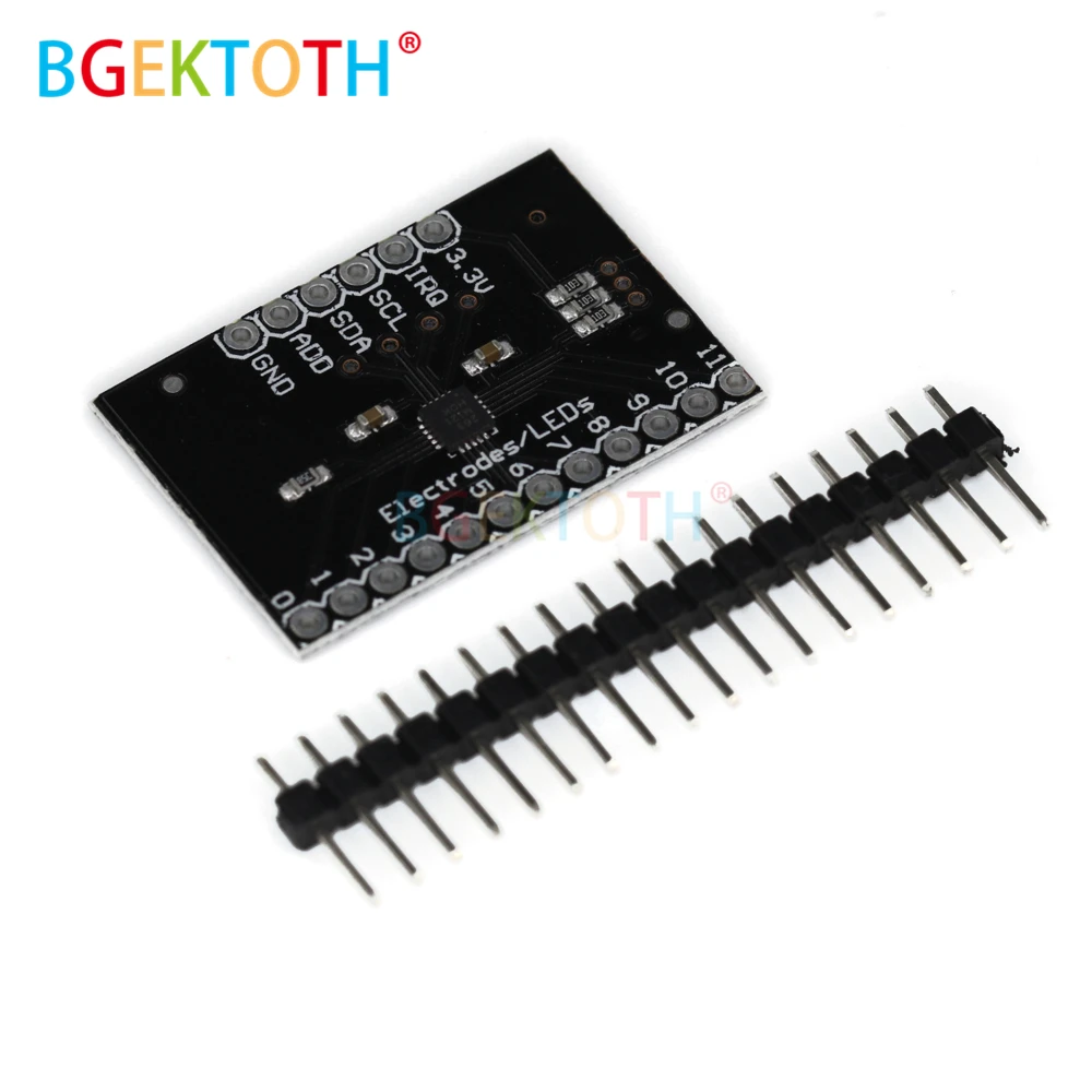 

MPR121 коммутационный V12 емкостный сенсорный контроллер модуля I2C клавиатура
