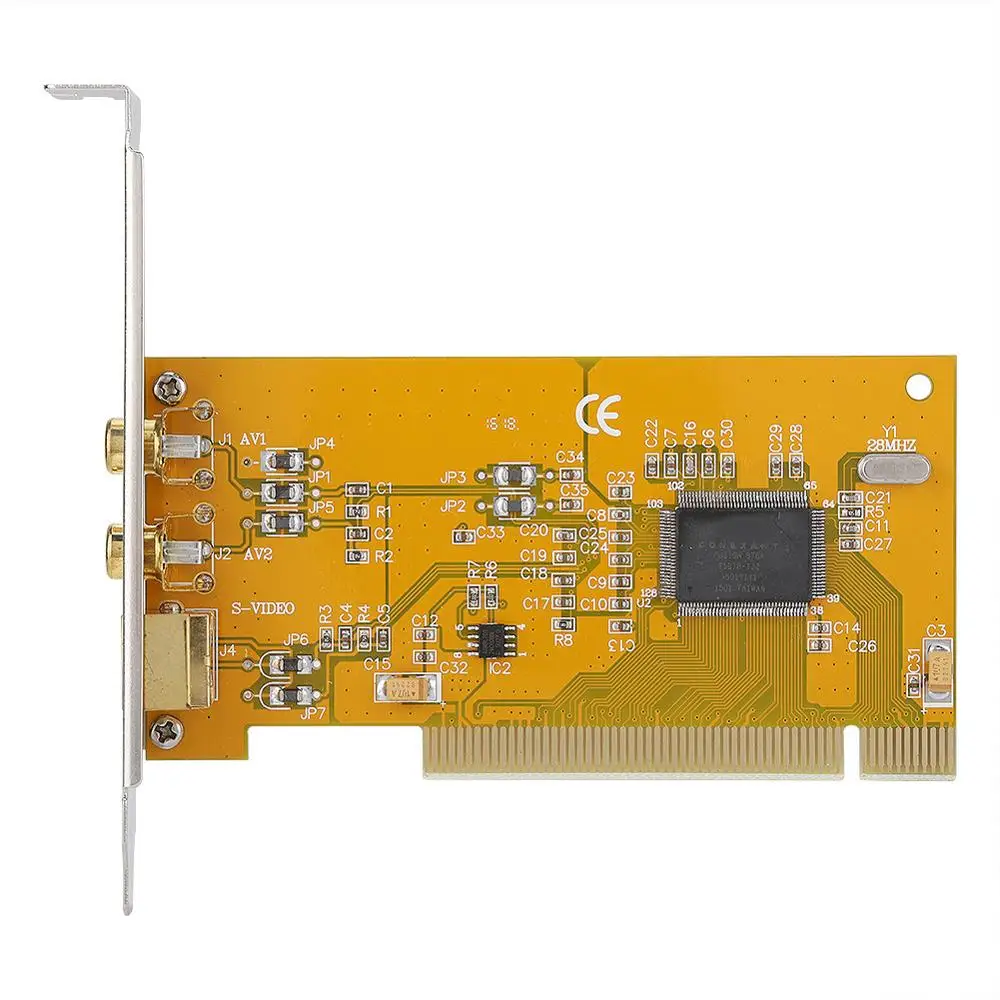 Карта захвата Данных AV PCI 1394 878A карта сбора данных для видеонаблюдения HD