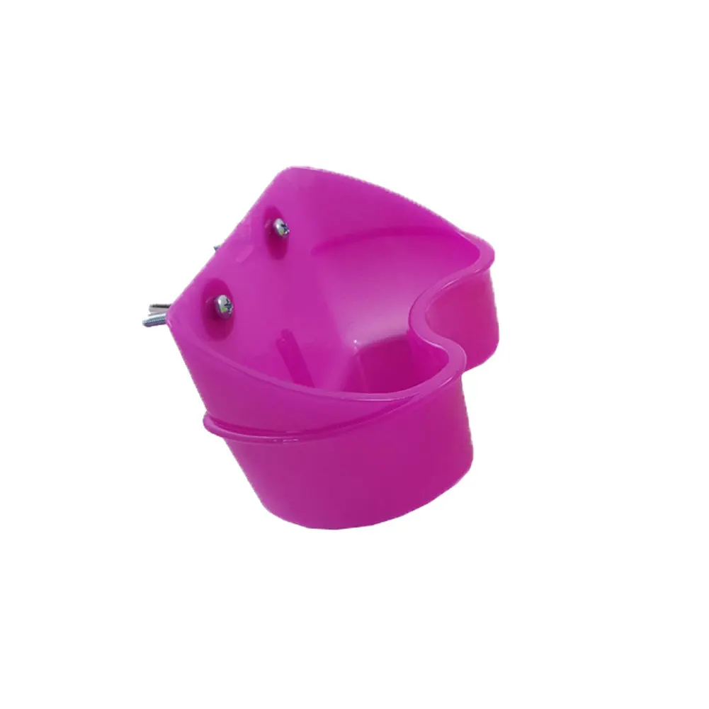 Bird Bowl Feeding Food Water Fixable Cup Holder Parrot Pigeon Cage Feeder Tool | Дом и сад