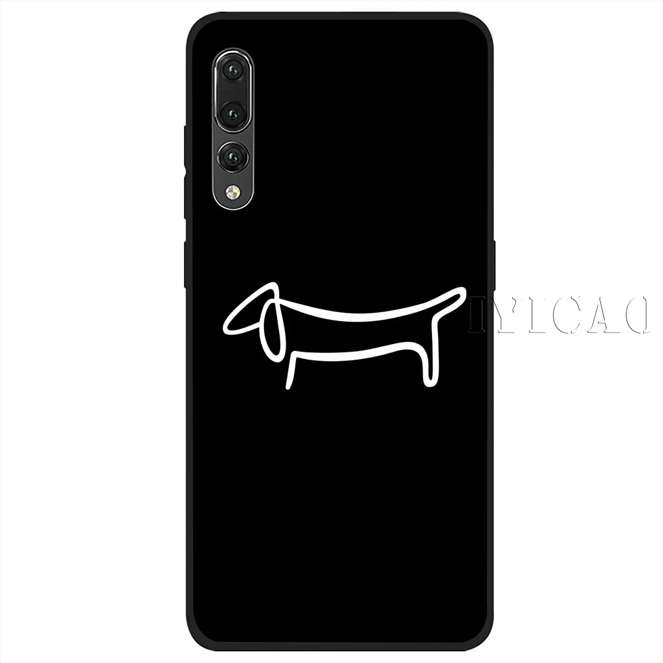 IYICAO животные милые собаки такса Мягкий силиконовый чехол для Huawei P30 P20 Pro P10 P9 P8 Lite