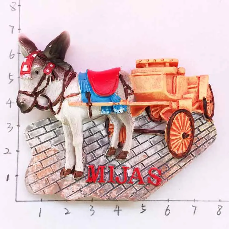 Туристическая сувенирная лошадь Mijas магнитная палка|magnetic souvenir|sticks magneticstick horse |