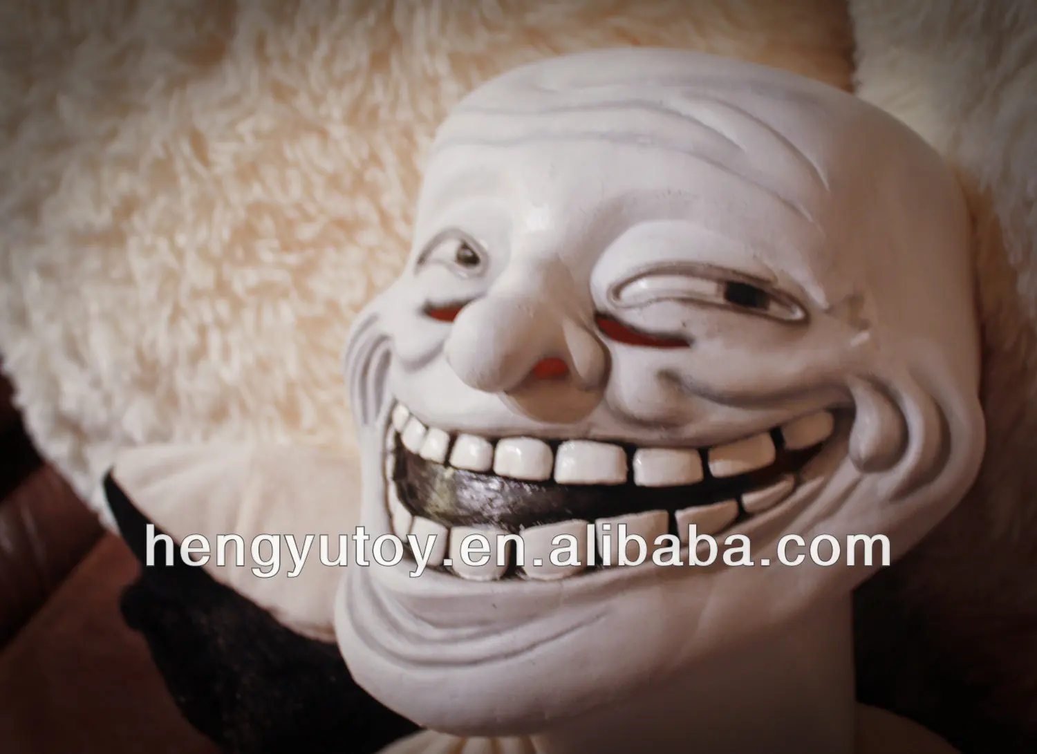 

2014 Huizhou Hot Selling Realistic Latex Troll face Mask