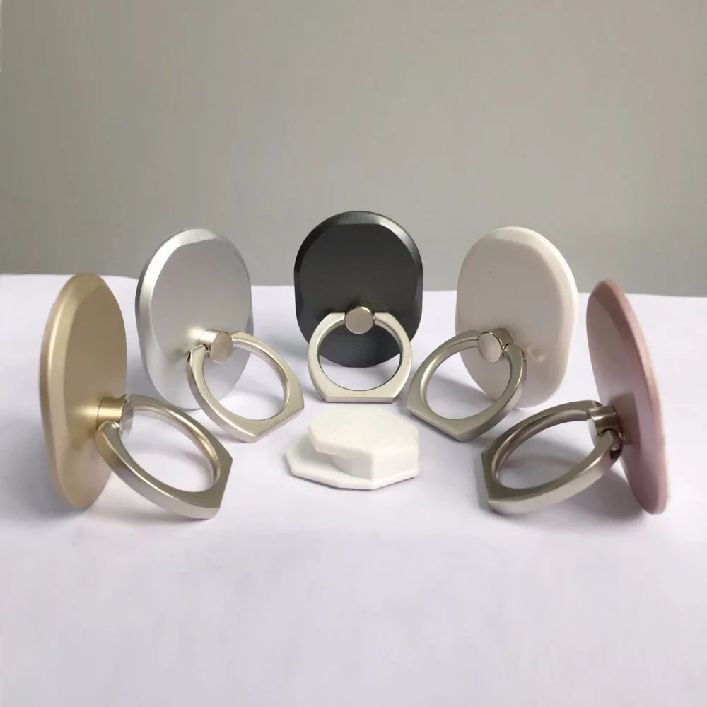 

CHEERYMOON Q Series 6 Colors Holder Universal Mobile Phone Ring 3D IRE Metal Stand Finger Grip Stand For IPhone Full Tracking