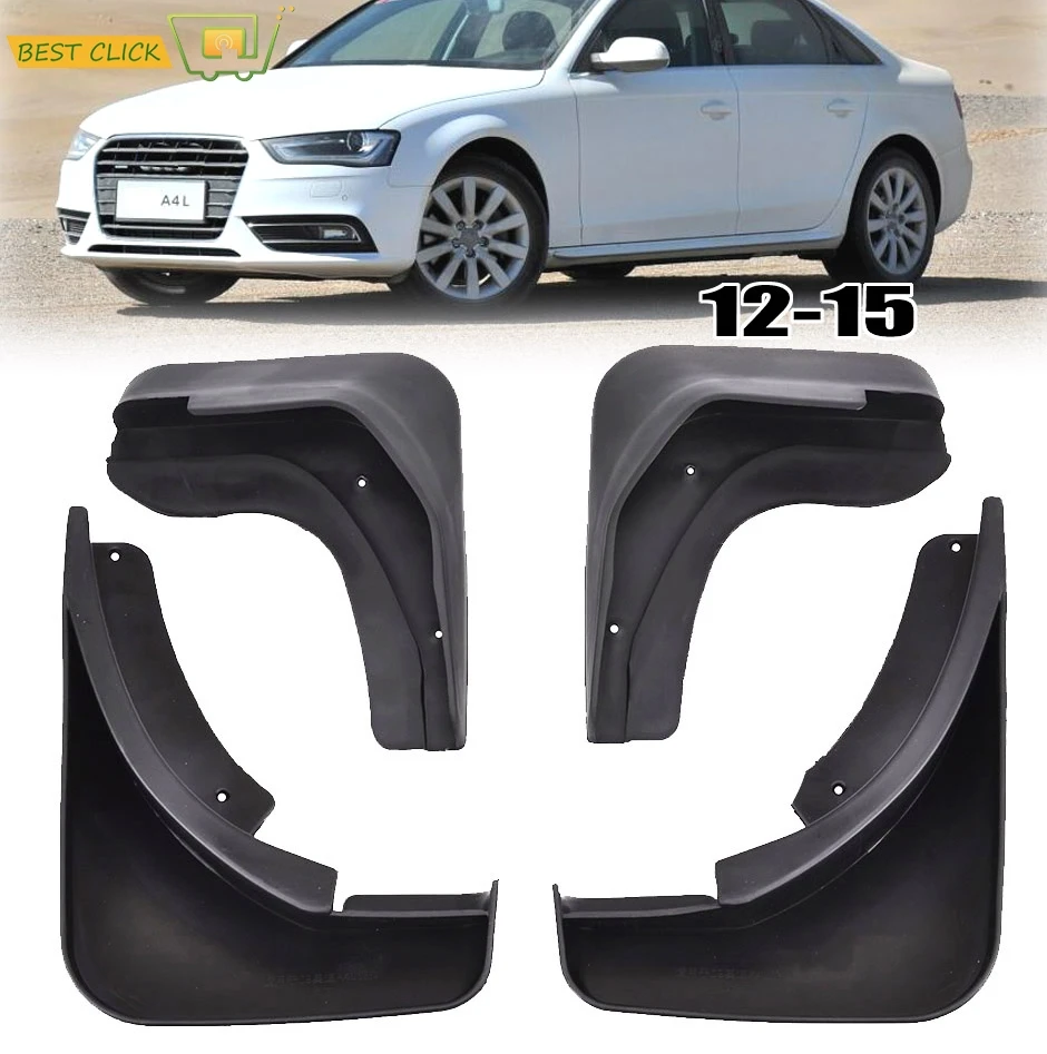 Брызговики для Audi A4 B8 2012 2015 фасадные брызговики аксессуары 2013 2014|mud flaps|splash guardfront mud