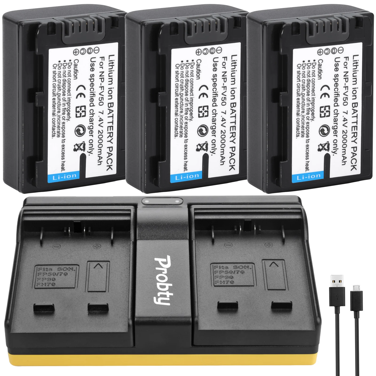 

NP-FV50 Battery & Charger For Sony DCR-SR68 SR88 SX44 SX63 SX65 DCR-SR68 HDR-HC9 HDR-XR155 HDR-XR160 HDR-XR260V HDR-XR350V